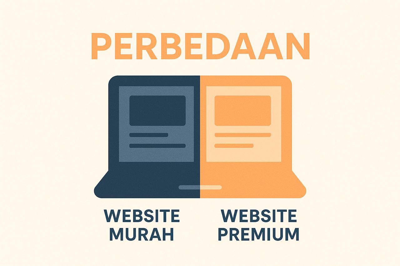 Perbedaan Website Murah dan Website Premium: Mana yang Tepat untuk Bisnis Anda?