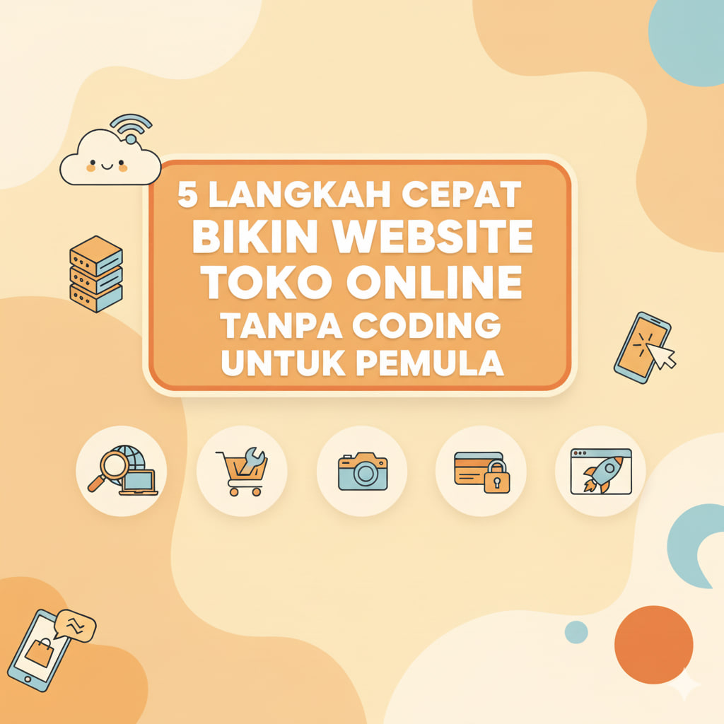 5 Langkah Cepat Bikin Website Toko Online Tanpa Coding untuk Pemula