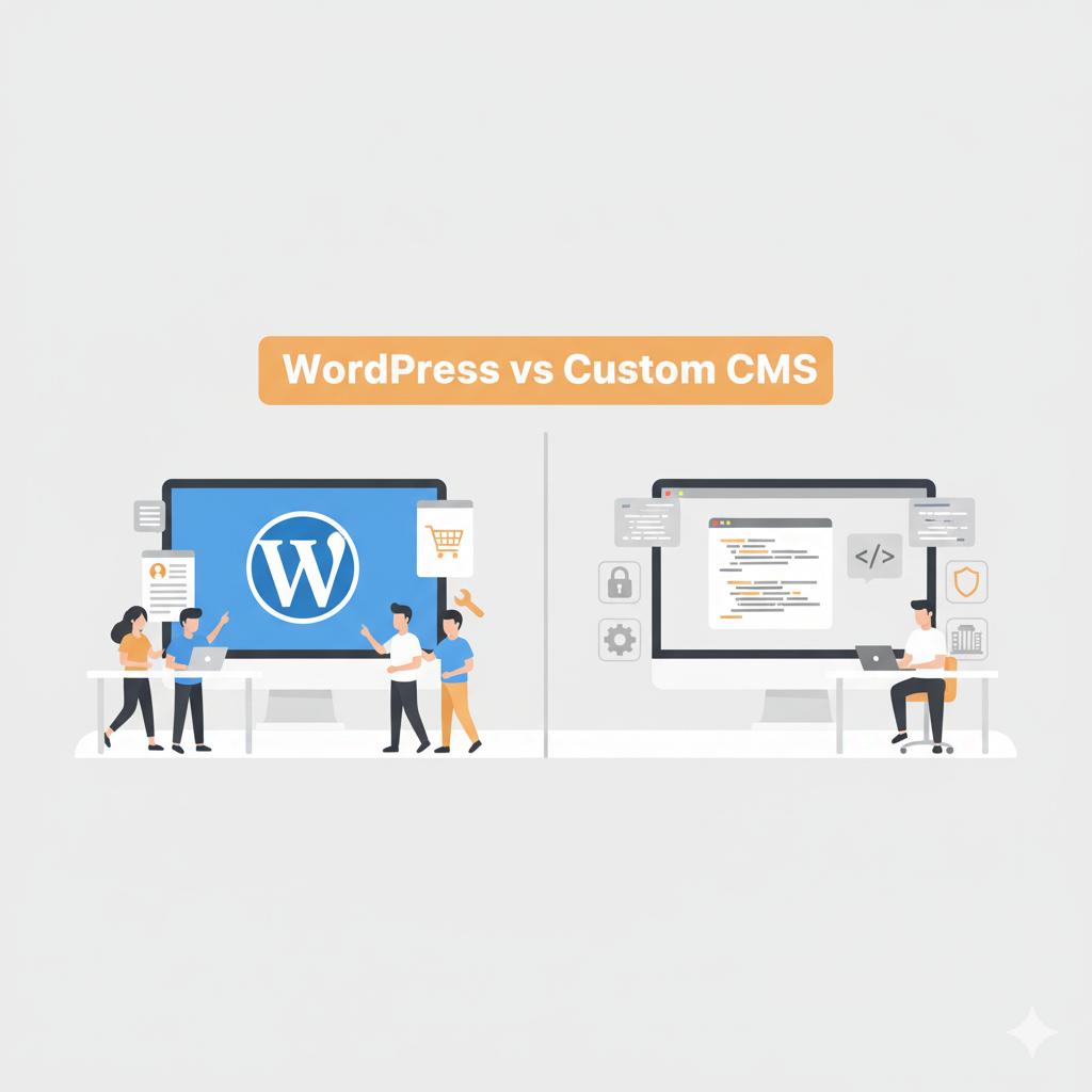 WordPress vs Custom CMS: Mana yang Terbaik untuk Website Perusahaan?