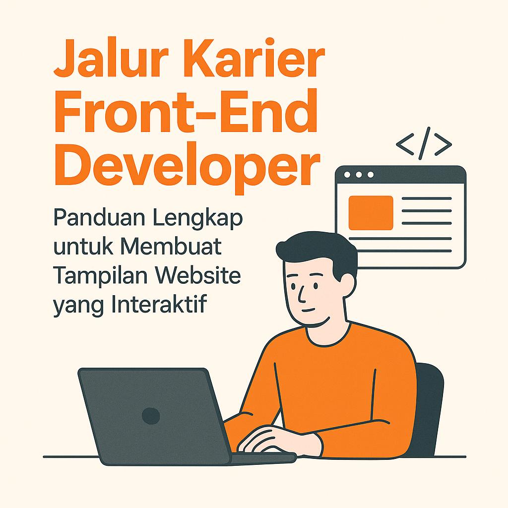 Jalur Karier Front-End Developer: Panduan Lengkap untuk Membuat Tampilan Website yang Interaktif